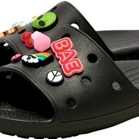 CROCS Shoes - Crocs Classic Embellished Slides